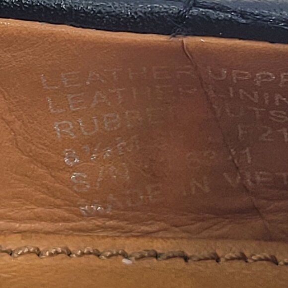 Tory Burch Women's Black Quilted Leather Ballet Flats US Size 8.5M - Picture 8 of 8